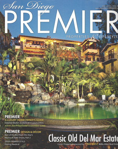 Dunham residence magazine cover